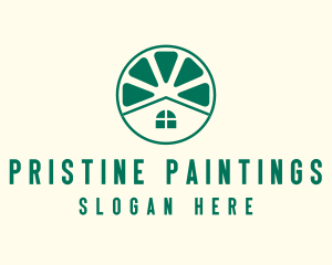 Green Lime House logo design