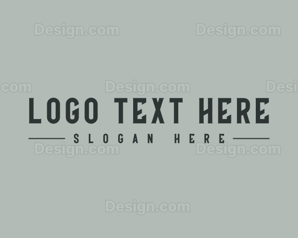 Casual Generic Business Logo