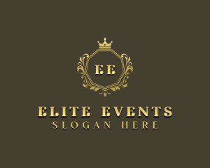 Stylish Regal Event logo design