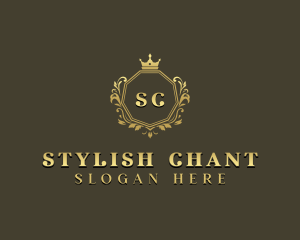 Stylish Regal Event logo design