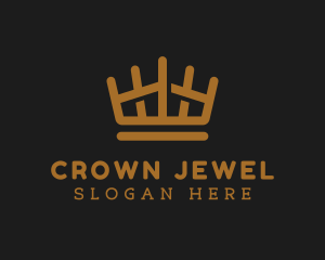 Golden Tiara Jeweler logo design