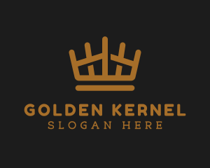 Golden Tiara Jeweler logo design