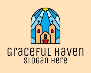 Cathedral Church Mosaic  logo design