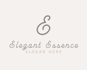 Elegant Script Business logo design