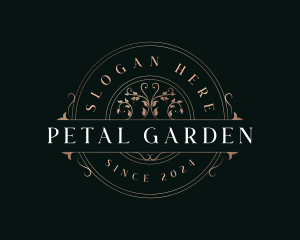 Garden Event Foliage logo design