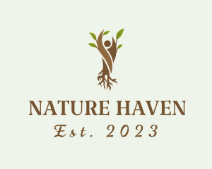 Forestry Nature Conservation  logo design