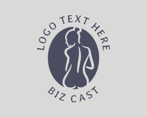 Seductive Female Model Logo