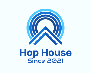 Blue Signal House  logo design