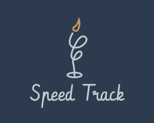 Meditation Spa Candle  logo