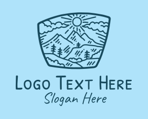 Blue Mountain Scenery  logo