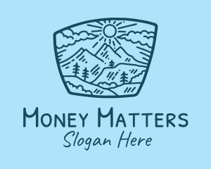 Blue Mountain Scenery  logo