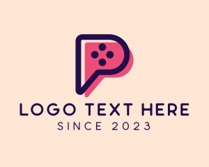 Video Game Letter P logo
