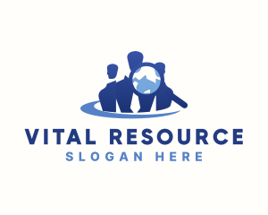 Employee Job Human Resources logo design