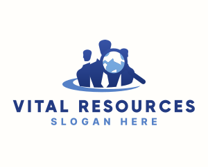 Employee Job Human Resources logo design