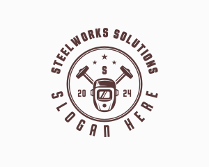 Welding Steelworks Fabrication logo design