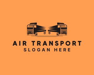 Transport Fleet Truck logo design