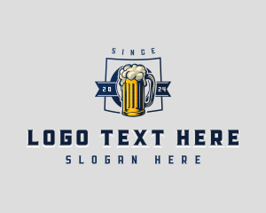 Beer Brewery Beverage logo