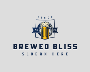 Beer Brewery Beverage logo design