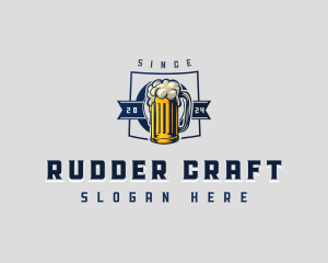 Beer Brewery Beverage logo design