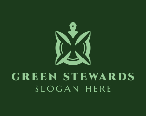 Green Leaves Fragrance logo design