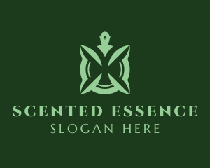 Green Leaves Fragrance logo design