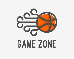 Fast Basketball Team Logo