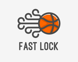 Fast Basketball Team logo design