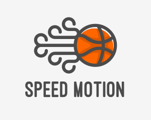 Fast Basketball Team logo design