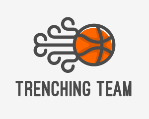 Fast Basketball Team logo design