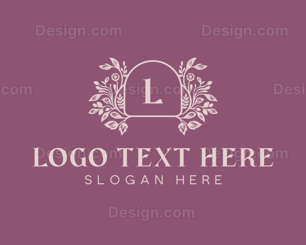 Elegant Garden Event Logo