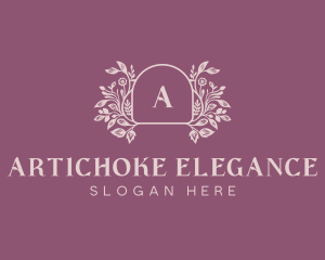 Elegant Garden Event logo design