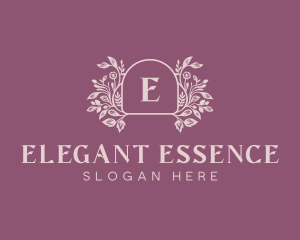 Elegant Garden Event logo design