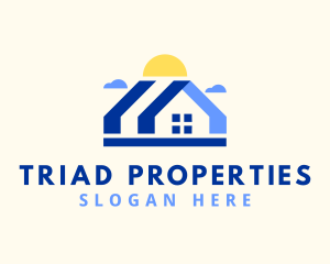 Property Town House logo design