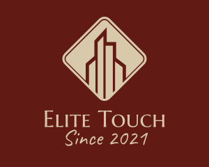 Deluxe Hotel Building logo design