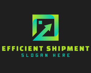 Cargo Box Forwarding logo design