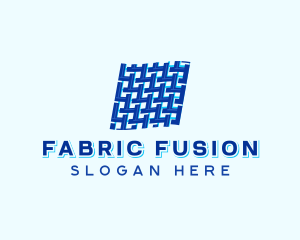 Textile Fabric Woven logo design