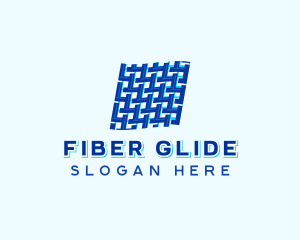 Textile Fabric Woven logo design