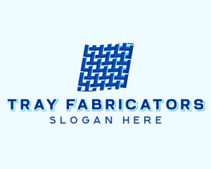 Textile Fabric Woven logo design