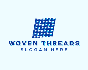 Textile Fabric Woven logo