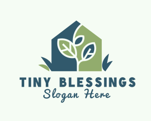 Garden Greenhouse Landscaping logo design