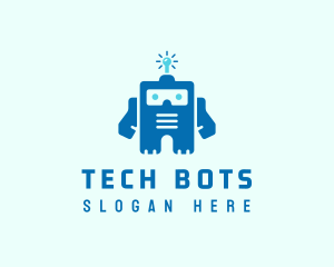 Tech Robot Toy logo design