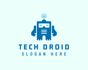 Tech Robot Toy logo design