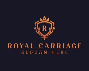 Royal Crown Shield  logo design