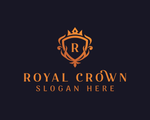 Royal Crown Shield  logo design