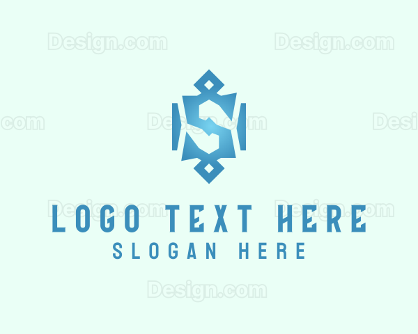 Tribal Marketing Letter S Logo