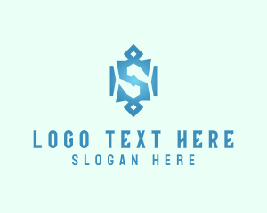 Tribal Marketing Letter S logo