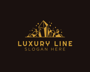 Luxury Gold Jewelry logo design