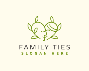 Couple Family Therapy logo design