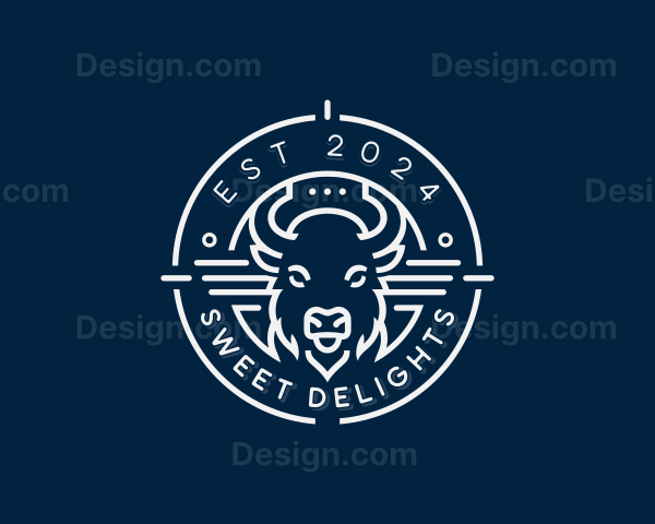 Ox Bull Heraldry Logo