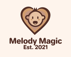 Heart Baby Head logo